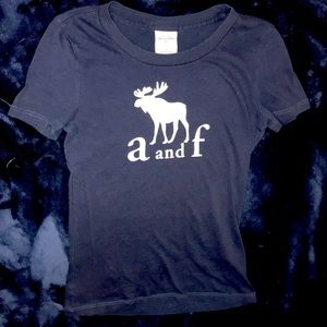 Abercrombie Kids Girls Small Tee  EUC